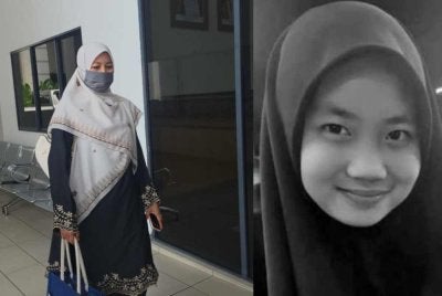 Noraidah (kiri) sahkan 42 rakaman audio termasuk perbualan dengan anaknya, Zara Qairina. 