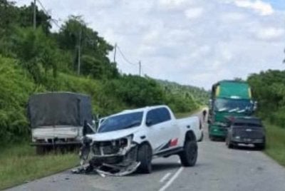 Kemalangan berlaku di Beluran.