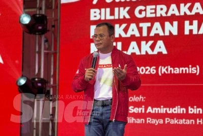 Amirudin berucap ketika merasmikan Bilik Gerakan Utama PH di Bukit Baru pada Khamis.