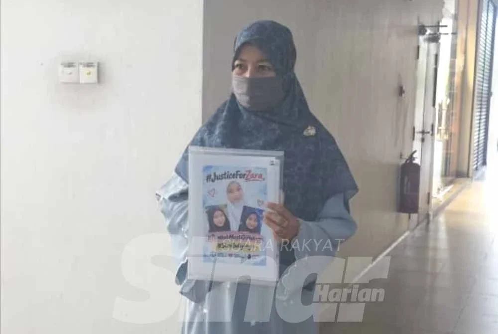 Noraidah memberitahu Mahkamah Koroner bahawa beliau tidak melihat sebarang tanda tekanan pada Zara Qairina sebelum kejadian.