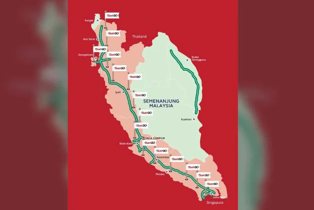 Senarai perkhidmatan JustGO.