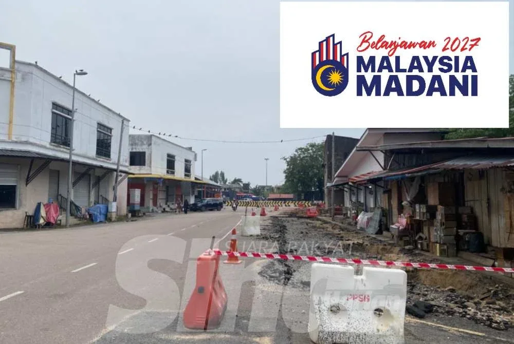 Suasana yang sudah tidak serancak dulu di Zon Bebas Cukai Rantau Panjang.