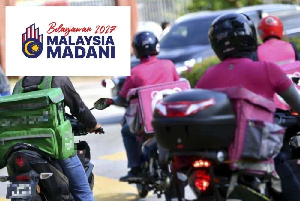 Persatuan Rakan Grab Malaysia (PRGM) menyambut baik peruntukan sekitar RM160 juta yang diumumkan menerusi Belanjawan 2027 bagi membantu kebajikan pekerja gig, khususnya pemandu e-hailing dan penghantar p-hailing. Gambar hiasan