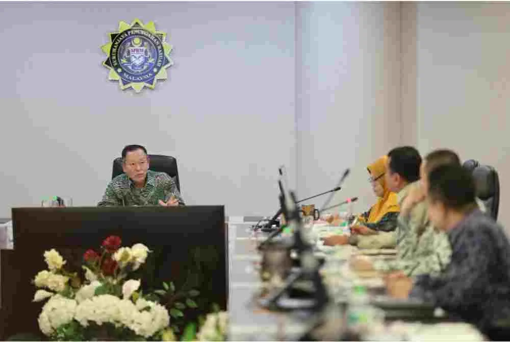 Abd Halim mempengerusikan Mesyuarat Pengarah-Pengarah SPRM Bil 3/2026 di Ibu Pejabat SPRM Putrajaya pada Khamis