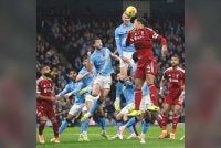 Aksi EPL di Anfield yang menemukan Liverpool dan City yang berdepan kesalahan kewangan dijangka panas. Foto Agensi