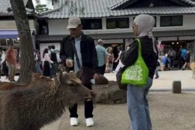 Rakaman yang tular di media sosial itu pada mulanya menyebut pelaku sebagai pelancong Malaysia. - Foto Agensi