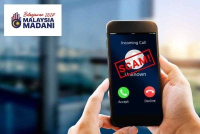Aplikasi itu akan dibangunkan oleh Pusat Respons Penipuan Kebangsaan (NSRC) bagi membantu mengesan penipu atau scammer dan penjenayah siber lebih awal. Foto hiasan