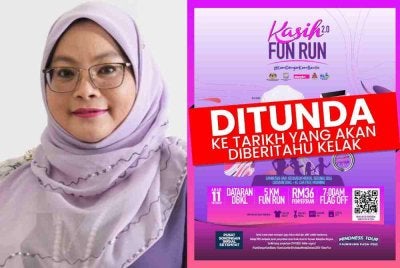 Nordina berkata, penangguhan program anjuran YKN dengan kerjasama SinarPlus itu dibuat bagi mengutamakan kesihatan dan keselamatan peserta, petugas, sukarelawan serta orang ramai yang terlibat.