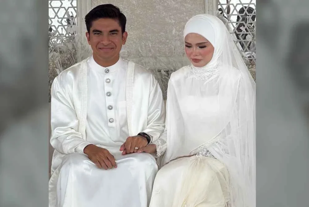 Bella Astillah sah bergelar isteri kepada Syed Saddiq pada pagi Sabtu.