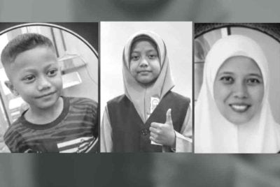 Norawalysa maut bersama dua anak mereka, Auni Syazana Suhaimi, 12, dan Ahmad Syah Fawwaz Suhaimi, tujuh tahun.