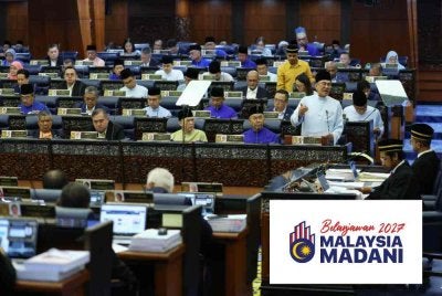 Anwar yang juga Menteri Kewangan membentangkan Belanjawan 2027 di Dewan Rakyat pada Jumaat. Foto Bernama