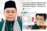 Ahmad Fahmi berkata, ABIM mengambil maklum penjelasan Eric bahawa beliau mengulas laporan media dan tidak berniat menghina al-Quran, serta dakwaannya bahawa petikan ayat pada tangkap layar yang tular ditambah oleh pihak lain.