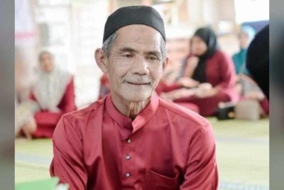 Abdul Aziz yang berdepan masalah ingatan hilang sejak 4 Oktober lalu.