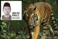 Harimau Malaya antara spesies paling terancam apabila populasinya di habitat liar dianggarkan hanya sekitar 150 ekor. Foto hiasan