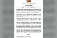 JPN Pahang memaklumkan penutupan itu berkuat kuasa mulai esok sehingga keadaan kembali selamat dan arahan selanjutnya dikeluarkan.