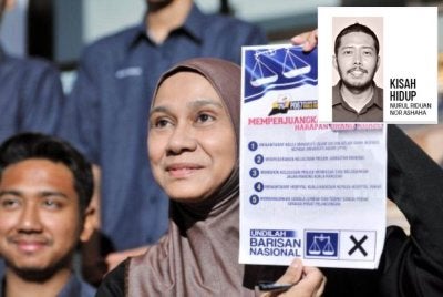 Dalam PRK Parlimen Kuala Kangsar, Mastura menang dengan majoriti 6,969 undi setelah memperoleh 12,653 undi. Foto fail Bernama