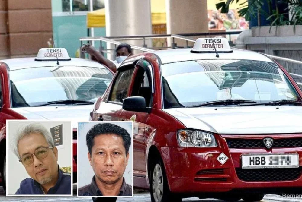 Bantuan khas RM1,000 kepada kira-kira 38,000 pemandu teksi dan kereta sewa akan diagihkan secara berperingkat mulai Rabu. Gambar kecil: Zulkiflie (kiri) dan Mat Yassin