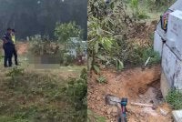Lelaki maut ketika mencuri kabel elektrik bawah tanah milik TNB di jalan besar Kilometer 21, Felda Adela menghala ke Sungai Rengit pada Isnin.