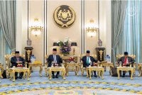 Yang di-Pertuan Agong Sultan Ibrahim hari ini berkenan berangkat ke pra-Mesyuarat Majlis Raja-Raja (MRR) ke-273 di Istana Negara. Foto FB Sultan Ibrahim 