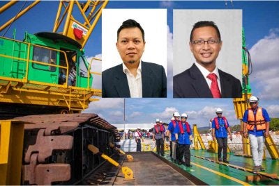 Penekanan pembangunan LuMIC di Lumut berpotensi meningkatkan kekuatan ekonomi maritim di koridor barat Semenanjung Malaysia, terutama dalam pengurusan pelabuhan, logistik perdagangan dan perkhidmatan rantaian bekalan. Dari kiri, Dr Mohd Faisol, Dr Nuradli Ridzwan Shah.