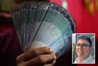 Pertumbuhan gaji perlu dilihat dalam konteks prestasi ekonomi negara. Gambar kecil: Carmelo Ferlito