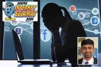 Satu komen, mesej atau hantaran di media sosial yang dianggap sekadar gurauan boleh membawa implikasi undang-undang sekiranya mangsa berasa terancam, takut atau mengalami tekanan emosi. Gambar kecil: Partiben 