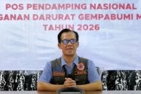 Berton berkata, kerajaan Indonesia menghargai bantuan Jepun yang membantu menghalang kebakaran daripada merebak. Foto Agensi