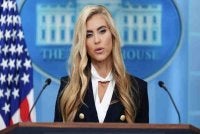 Katie Zacharia seperti tergesa-gesa menamatkan sesi taklimat pertamanya. - Foto Agensi