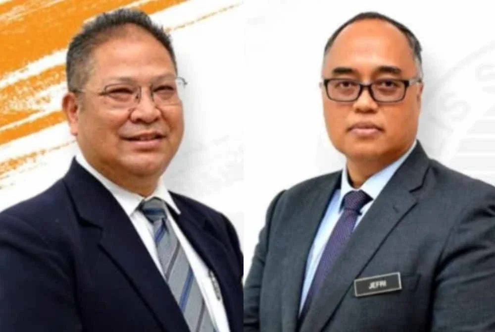 Arrifin (kiri) kini menerajui MSN sebagai Ketua Pengarah, manakala Jefri (kanan) mengambil alih tanggungjawab sebagai Pesuruhjaya Sukan. Foto MSN