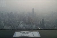 Suasana jerebu menyelubungi ibu negara. Foto fail Bernama