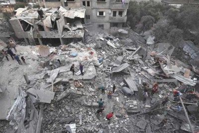 Jumlah kumulatif kematian di Semenanjung Gaza sejak 7 Oktober 2023 mencecah 74,392 orang manakala 175,440 lagi cedera. Foto AFP