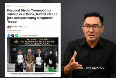 Institusi perbankan tidak wajar melepaskan tanggungjawab apabila wang simpanan pelanggan didakwa lesap di dalam akaun seliaan mereka.