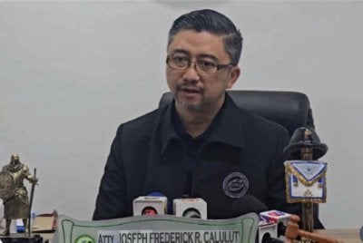 Joseph Frederick Calulut. Foto Agensi