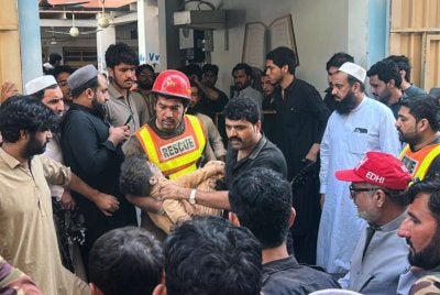 Semua kanak-kanak yang maut atau cedera berusia 13 tahun ke bawah. Foto Agensi
