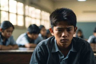 Kes buli oleh pelajar sekolah kini semakin membimbangkan sehingga membawa kepada kes kematian. - Gambar hiasan.