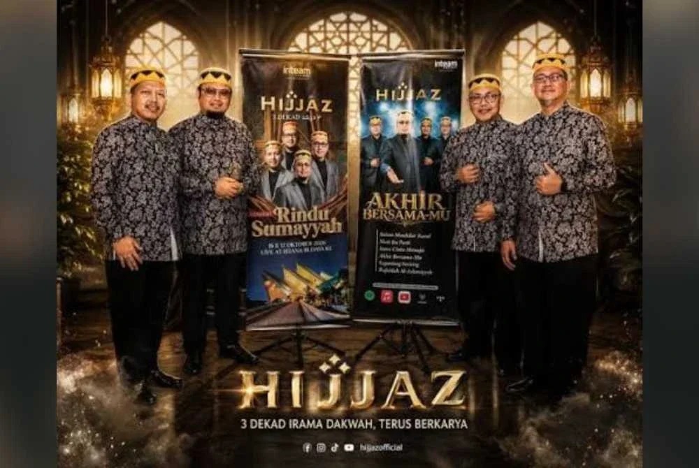 Menerusi konsert Hijjaz 3 Dekad: Rindu Sumayyah, kumpulan yang sinonim dengan lagu-lagu malar segar seperti Sumayyah dan Fatamorgana itu membawa peminat menyusuri perjalanan seni yang mewarnai industri nasyid tanah air sejak 1997.