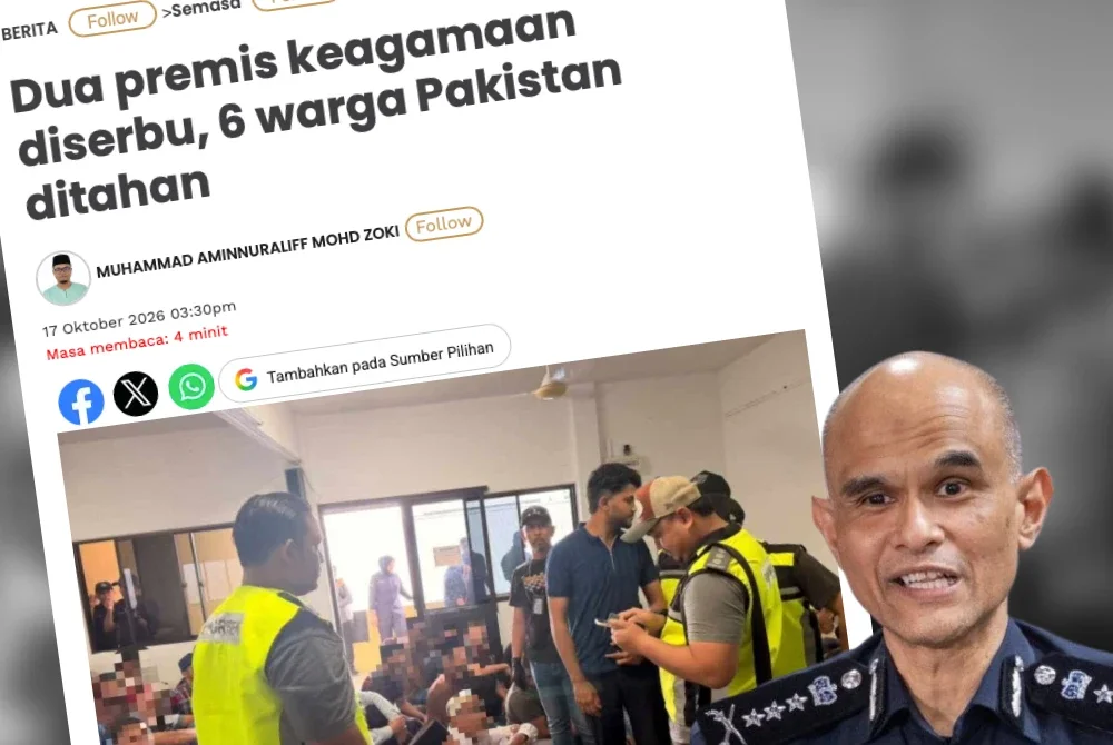Laporan Sinar Harian pada Sabtu. gambar kecil: Shazeli