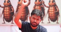 Dipke pernah diserbu pihak berkuasa sejurus pesawat dinaikinya mendarat di New Delhi pada 10 Oktober lalu. - Foto Agensi