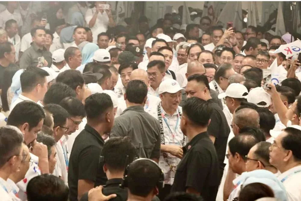 Hajiji ketika tiba di Konvensyen GRS 2026 yang diadakan di Kudat paa Ahad