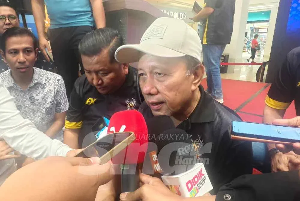 Ismail ditemui pemberita selepas Majlis Pelancaran Pasukan Negeri Sembilan Antlers pada Ahad.