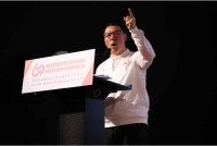 Kor Ming ketika berucap sempena Konvensyen DAP Perak ke-24 di Pusat Konvensyen Ipoh pada Ahad. Foto:Ihsan urusetia Konvensyen DAP Perak