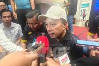 Ismail ditemui pemberita selepas Majlis Pelancaran Pasukan Negeri Sembilan Antlers pada Ahad.