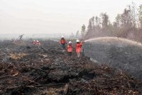 Indonesia hanya akan menerima bantuan luar bagi menangani kebakaran hutan dan tanah yang meluas sekiranya krisis berkenaan diisytiharkan sebagai bencana nasional.