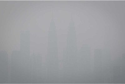 Di Kuala Lumpur, Batu Muda dan Cheras masing-masing mencatatkan bacaan 162. Foto fail Bernama