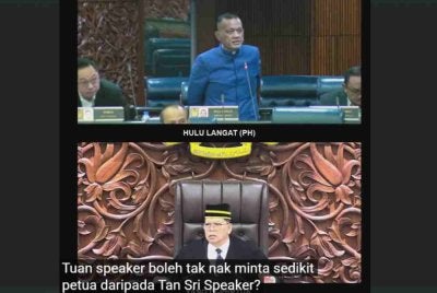 Mohd Sany membangkitkan persoalan mengenai kedudukan Ahli Parlimen PN di Dewan Rakyat susulan pembatalan pendaftaran gabungan itu oleh RoS pada Selasa.