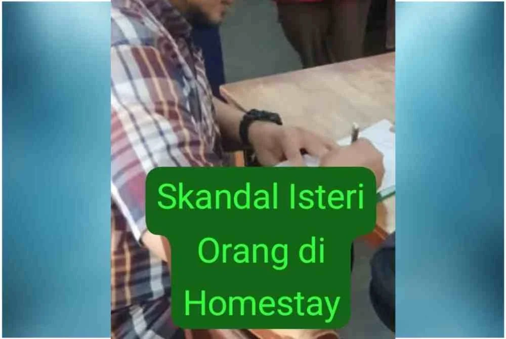 Seorang wanita berstatus isteri orang dicekup berkhalwat bersama lelaki bujang di sebuah homestay.
