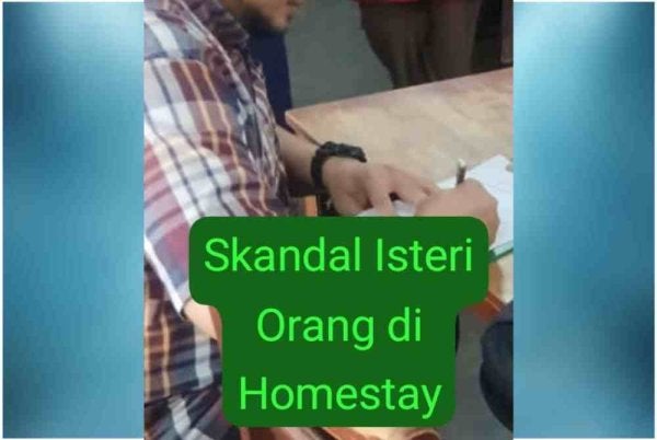 Seorang wanita berstatus isteri orang dicekup berkhalwat bersama lelaki bujang di sebuah homestay.