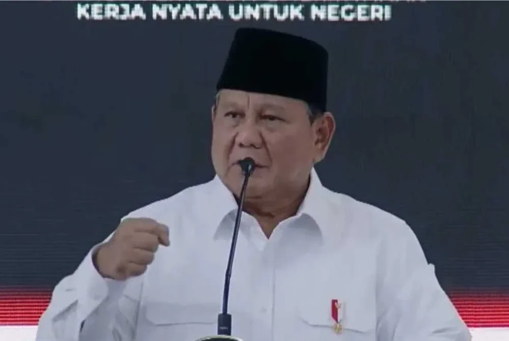Prabowo. - FOTO: Agensi