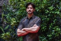 Fadlan Hazim bergambar selepas ditemu bual Bernama pada Majlis Soft Launch Filem Takluk 2: Op Daulat di Wisma Pertahanan, baru-baru ini. Foto: Bernama
