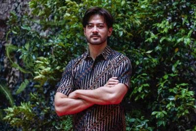 Fadlan Hazim bergambar selepas ditemu bual Bernama pada Majlis Soft Launch Filem Takluk 2: Op Daulat di Wisma Pertahanan, baru-baru ini. Foto: Bernama
